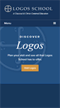 Mobile Screenshot of logosschool.com