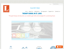 Tablet Screenshot of logosschool.org